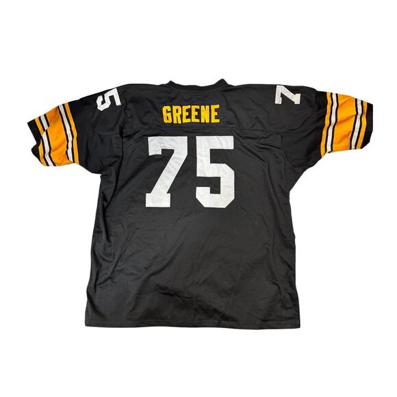 Mitchell And Ness 1975 Pittsburgh Steelers Mean Joe Greene #75 Throwbacks Sz 5XL - Picture 2 of 7